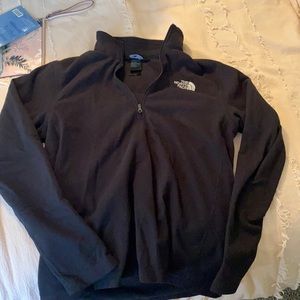 Men’s fleece small north face quarter zip